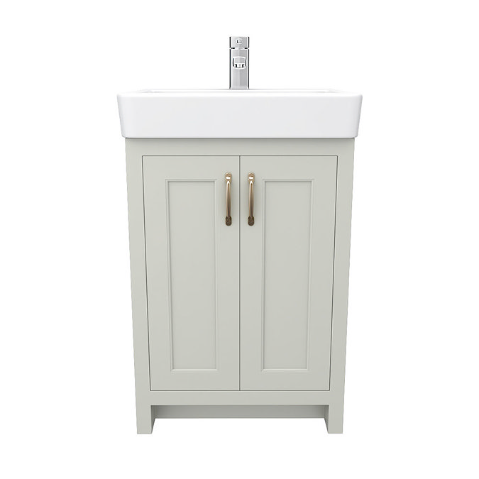 Chatsworth High Level Grey Roll Top Bathroom Suite  Newest Large Image