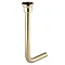 Chatsworth Low Level Flush Pipe Brushed Brass