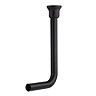 Chatsworth Low Level Flush Pipe Matt Black