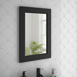 Chatsworth Mirror (600 x 400mm - Graphite) Medium Image