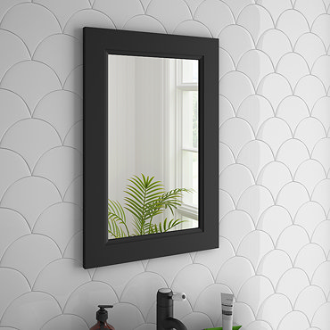 Chatsworth Mirror (600 x 400mm - Graphite)  Profile Large Image