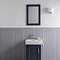 Chatsworth Mirror (600 x 400mm - Blue)