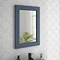 Chatsworth Mirror (600 x 400mm - Blue)