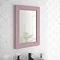 Chatsworth Mirror (600 x 400mm - Dusky Pink) Large Image