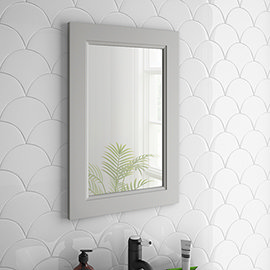 Chatsworth Mirror (600 x 400mm - Grey) Medium Image