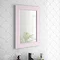 Chatsworth Mirror (600 x 400mm - Pink) Large Image