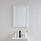 Chatsworth Mirror (600 x 400mm - White)