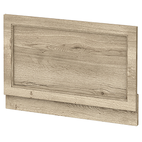 Chatsworth Natural Oak 700 Traditional End Bath Panel