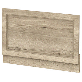 Chatsworth Natural Oak 800 Traditional End Bath Panel