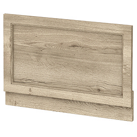 Chatsworth Natural Oak 800 Traditional End Bath Panel