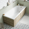 Chatsworth Natural Oak 800 Traditional End Bath Panel