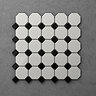 Chatsworth Octagon Black & White Mosaic Tile Sheet - 295 x 295mm