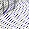 Chatsworth Octagon Blue & White Mosaic Tile Sheet - 295 x 295mm