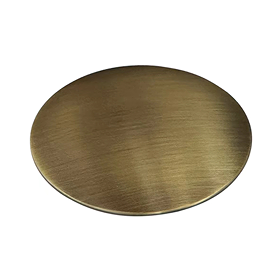 Chatsworth Pop-Up Waste Cover Antique Brass