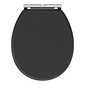 Chatsworth Satin Black Soft Close Toilet Seat