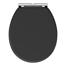 Chatsworth Satin Black Soft Close Toilet Seat