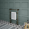 Chatsworth Savoy Antique Brass Traditional Heated Towel Rail Radiator