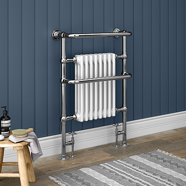 Chatsworth Savoy Radiator with Extra Towel Bar