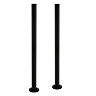 Chatsworth Standpipes for Freestanding Bath Taps Matt Black