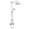 Chatsworth Thermostatic Shower with Diverter, Rigid Riser & Fixed Head  additional Large Image