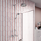 Chatsworth Thermostatic Shower with Diverter, Rigid Riser & Fixed Head Chrome
