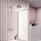 Chatsworth Thermostatic Shower Bar Valve with Rigid Riser & Fixed Head