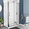 Chatsworth Traditional 1200 x 700mm Sliding Door Shower Enclosure without Tray Large Image
