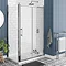 Chatsworth Traditional 1200 x 800mm Sliding Door Shower Enclosure without Tray Large Image