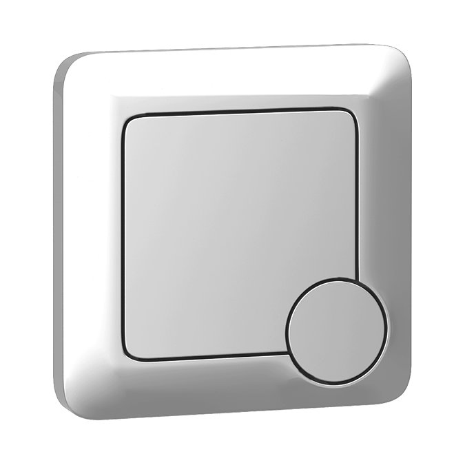Chatsworth Traditional 500mm Blue Toilet Unit with Square Pan, Cistern & Chrome Flush