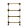 Chatsworth Traditional Heated Towel Rail - Antique Brass, 748 x 498mm