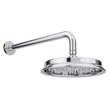 Chatsworth Traditional 8" AirTec Shower Head & Wall Mounted Arm  Profile Large Image