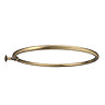 Chatsworth Traditional 800mm Diameter Antique Brass Circular Shower Curtain Rail