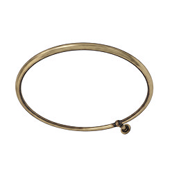 Chatsworth Traditional 800mm Diameter Antique Brass Circular Shower Curtain Rail