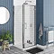 Chatsworth Traditional 900 x 900mm Hinged Door Shower Enclosure without Tray