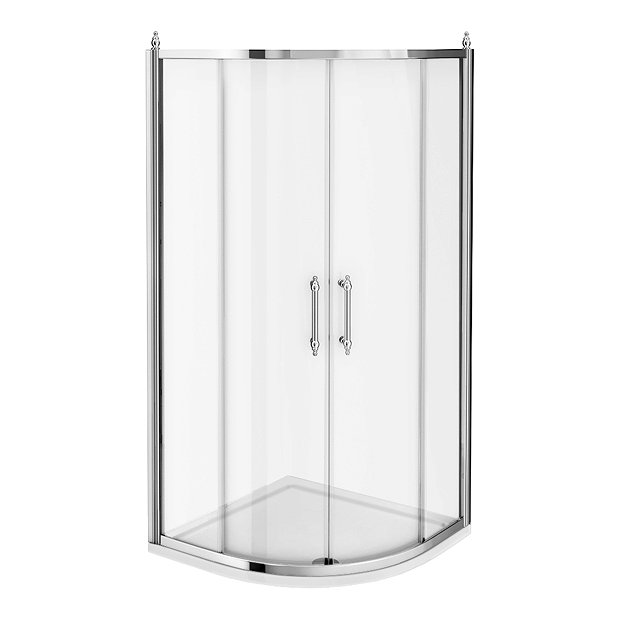 Chatsworth Traditional 900 x 900mm Quadrant Shower Enclosure + Tray  Feature Large Image