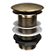 Chatsworth Traditional Antique Brass Unslotted Basin Waste & Bottle Trap Set