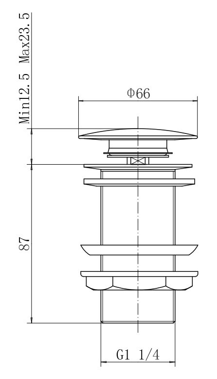 Chatsworth Traditional Antique Brass Unslotted Basin Waste & Bottle Trap Set