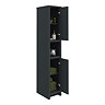 Chatsworth Traditional Graphite Tall Cabinet  Profile Large Image