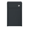Chatsworth Traditional Graphite Toilet Unit - 500mm Wide  Profile Large Image
