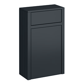 Chatsworth 500mm Traditional Graphite Toilet Unit Only