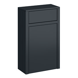 Chatsworth 500mm Traditional Graphite Toilet Unit Only