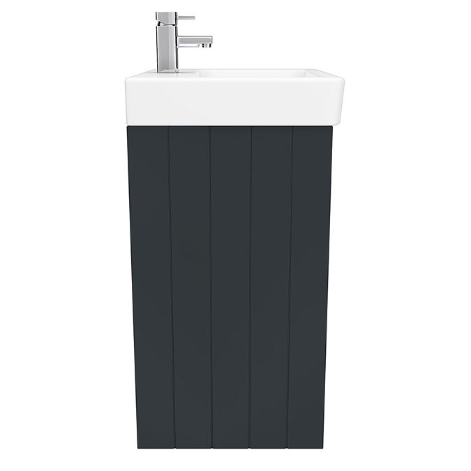 Chatsworth Traditional Graphite Vanity - 560mm Wide  Newest Large Image