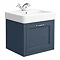Chatsworth Traditional Blue 560mm Wall Hung Vanity