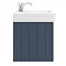Chatsworth Traditional Blue 560mm Wall Hung Vanity  Newest Large Image