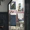 Chatsworth Traditional Blue Cloakroom Suite (Vanity Unit + Close Coupled Toilet) Large Image