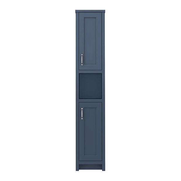 Chatsworth Traditional Blue Tall Cabinet  Feature Large Image