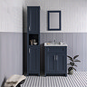 Chatsworth Traditional Blue Tall Cabinet