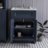 Chatsworth Traditional Blue Vanity 620mm Wide