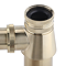 Chatsworth Traditional Brushed Brass Basin Waste & Bottle Trap Set