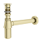 Chatsworth Traditional Brushed Brass Basin Waste & Bottle Trap Set